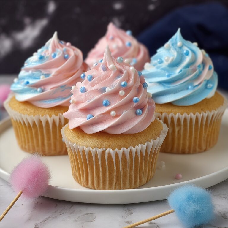 Cotton Candy Cupcakes Recipe