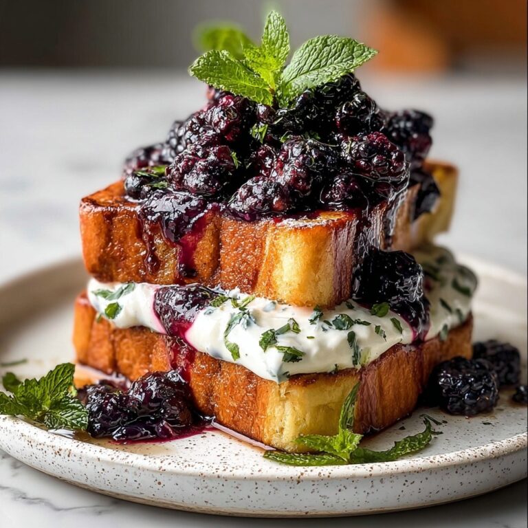 Blackberry Compote French Toast Recipe