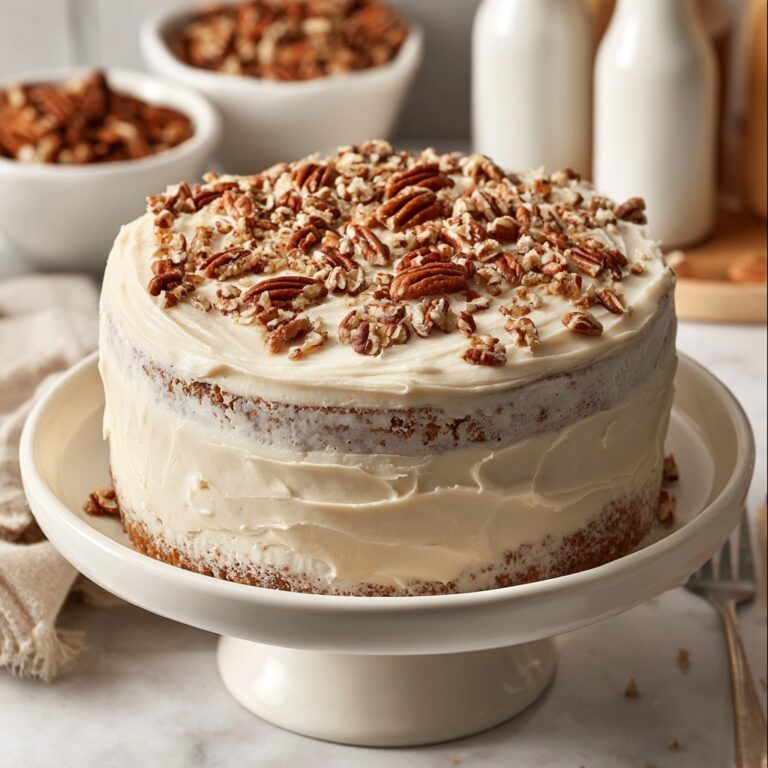 Butter Pecan Cake Recipe