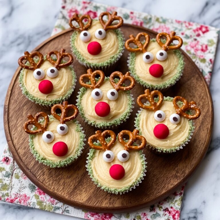Reindeer Face Carrot Cupcakes Recipe