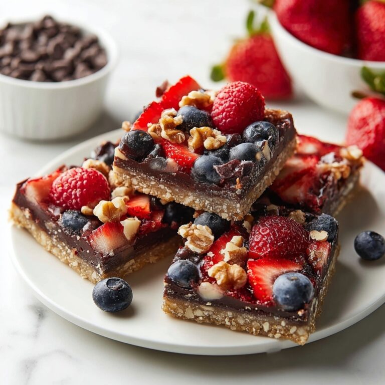 Chocolate Berry Bars Recipe