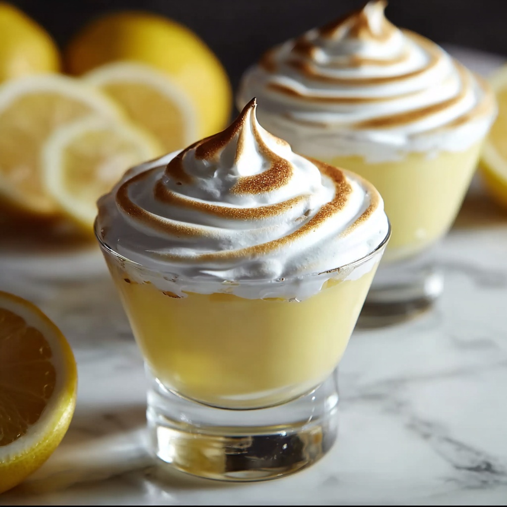 Lemon Meringue Pie Martini Recipe - Recipe Image