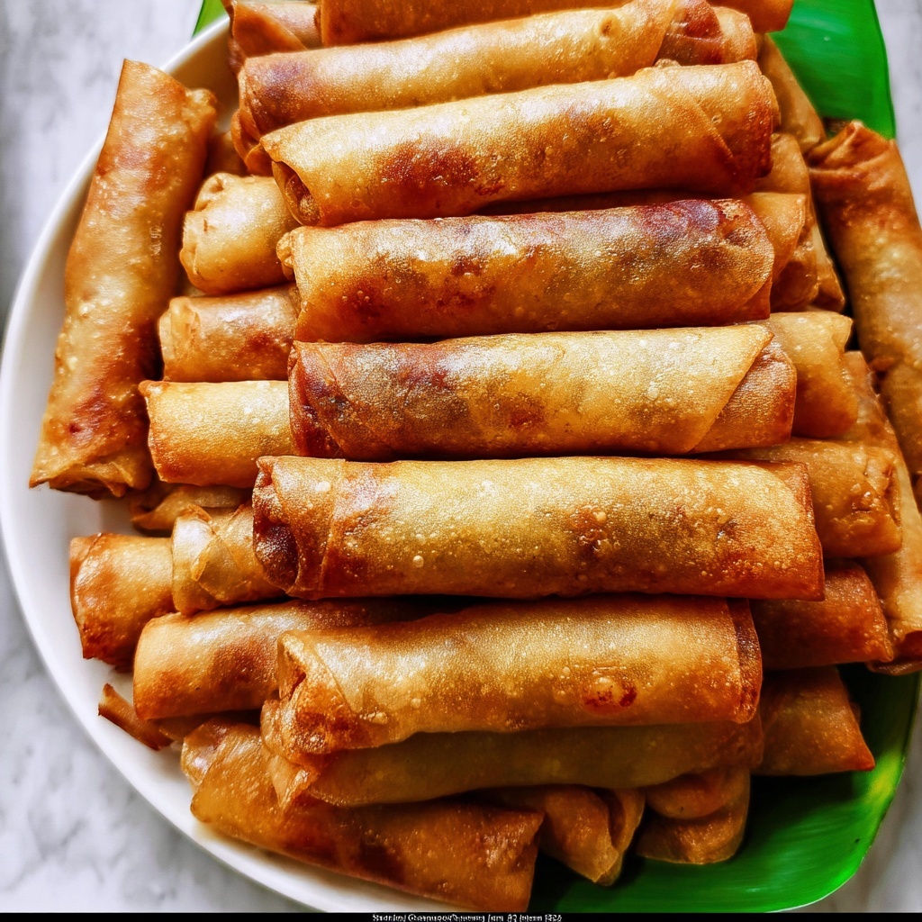 Lumpia (Filipino Spring Rolls) Recipe - Recipe Image
