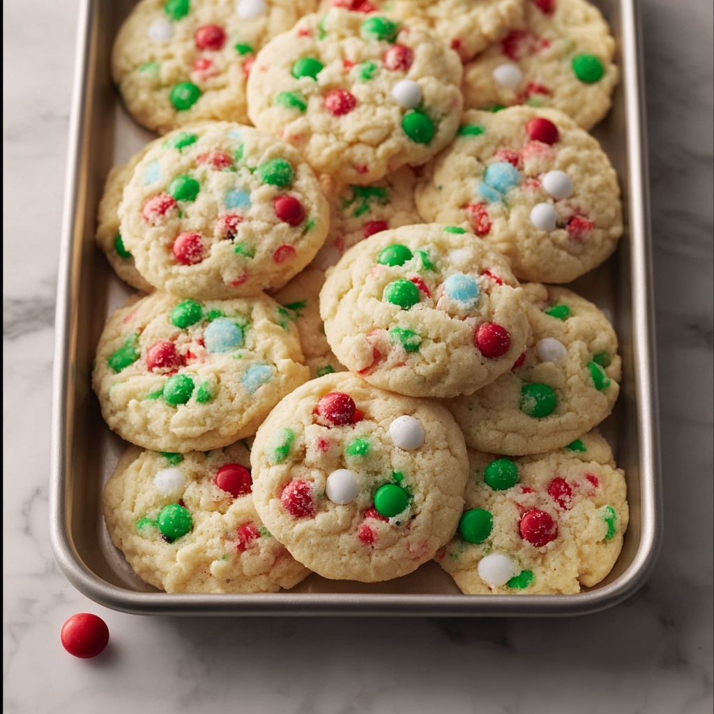 Cake Mix Christmas Cookies Recipe - Recipe Image