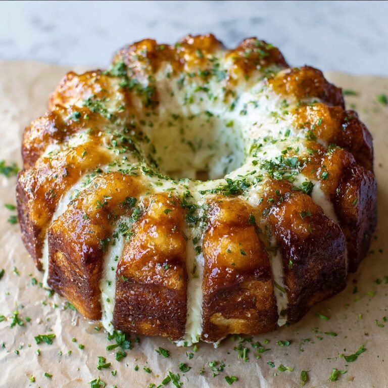 Chicken Alfredo Monkey Bread Recipe