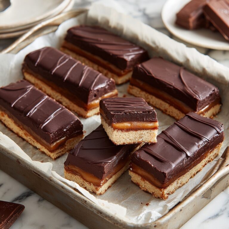 Homemade Twix Bars Recipe