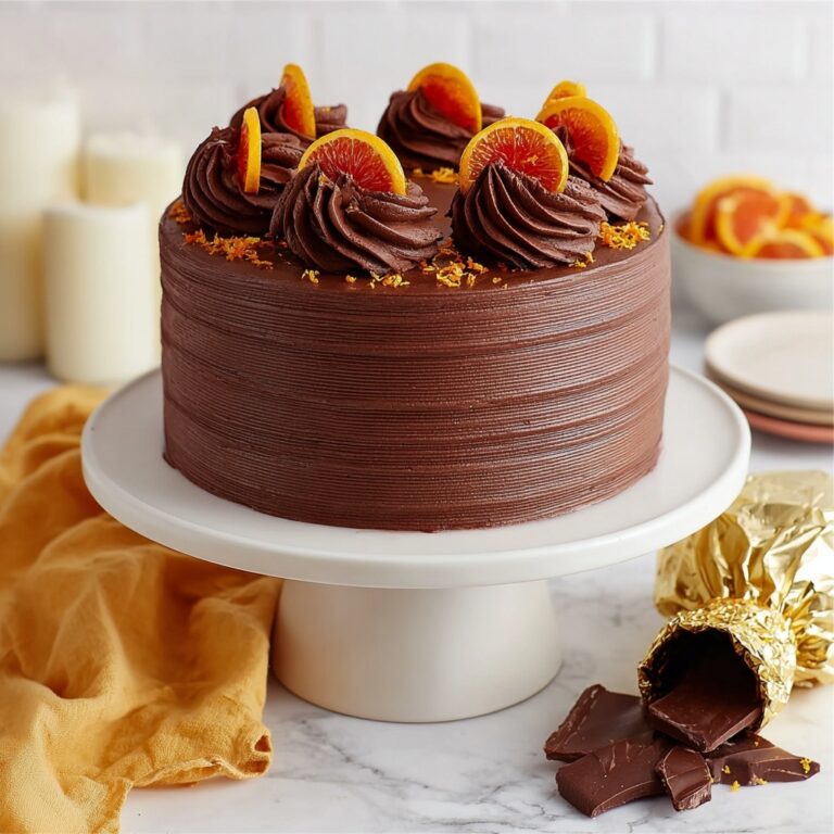 Chocolate Orange Cake Recipe