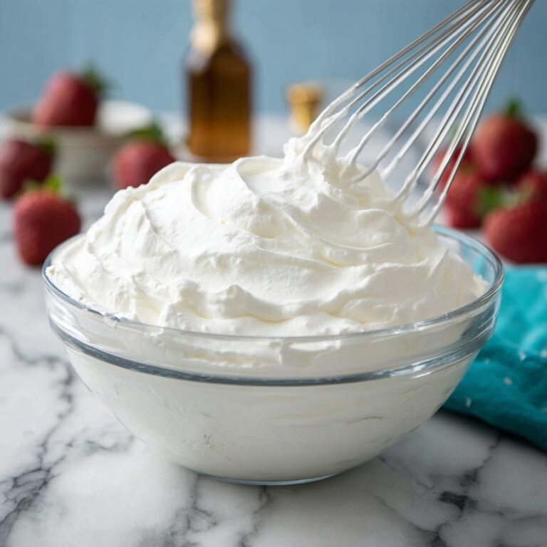 Homemade Whipped Cream Recipe