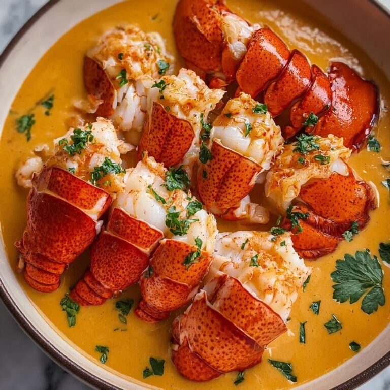 Creamy Spicy Lobster Pasta Recipe