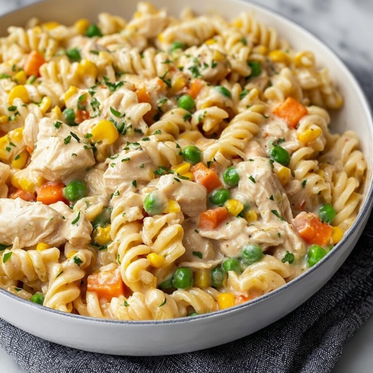 Chicken Pot Pie Pasta Recipe