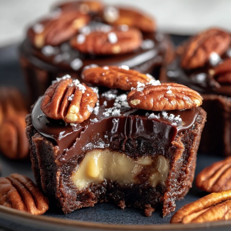 Pecan Pie Brownie Bites Recipe