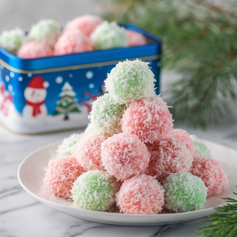 Christmas Jello Balls Recipe