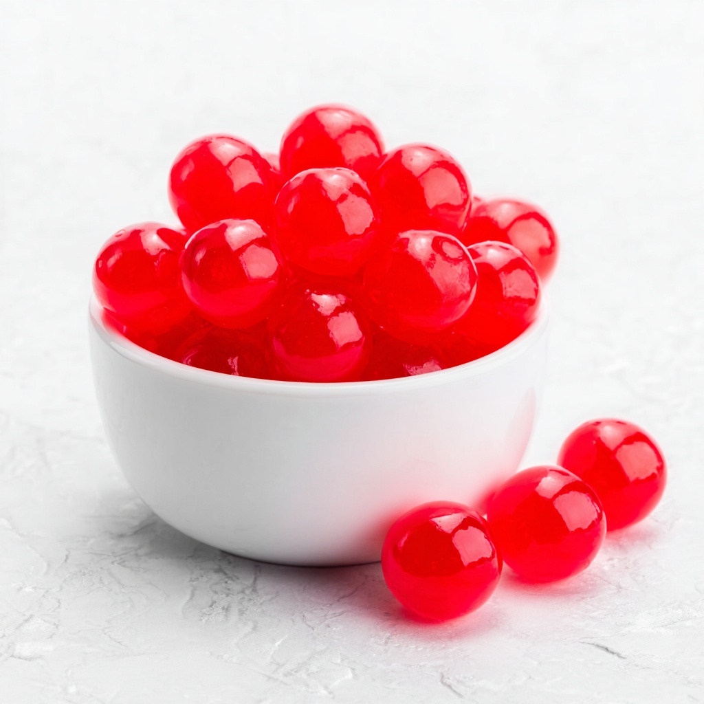 Watermelon Popping Boba Recipe - Recipe Image