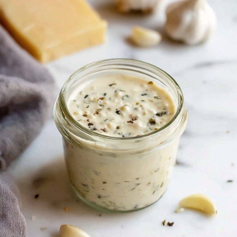Garlic Parmesan Sauce Recipe