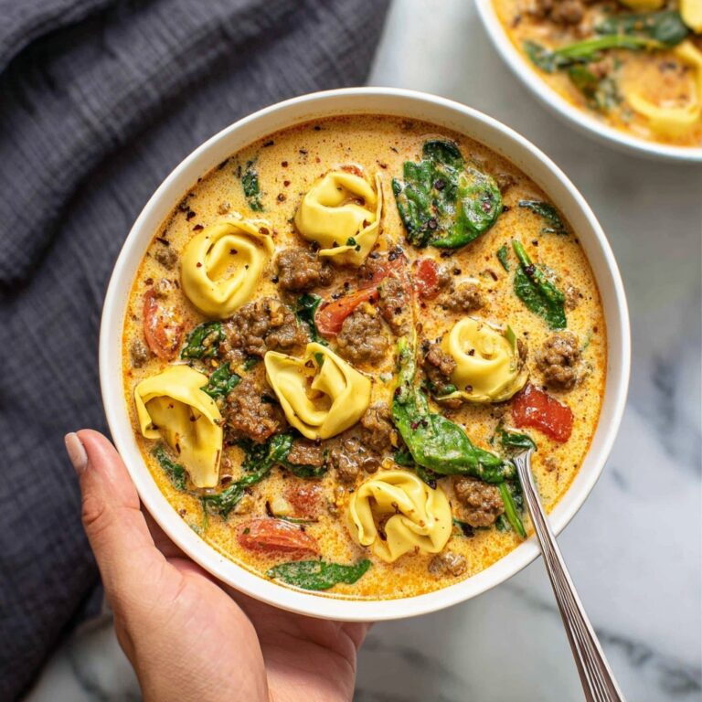 Crockpot Creamy Tortellini Recipe