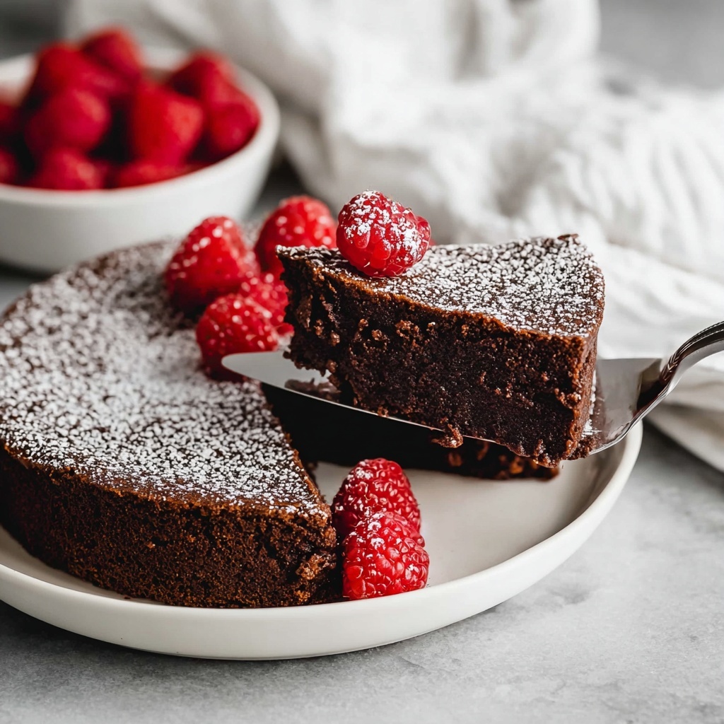 Flourless Chocolate Cake Recipe - Recipe Image