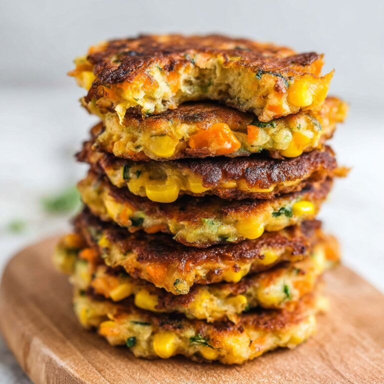 Cheesy Vegetable Fritters Recipe