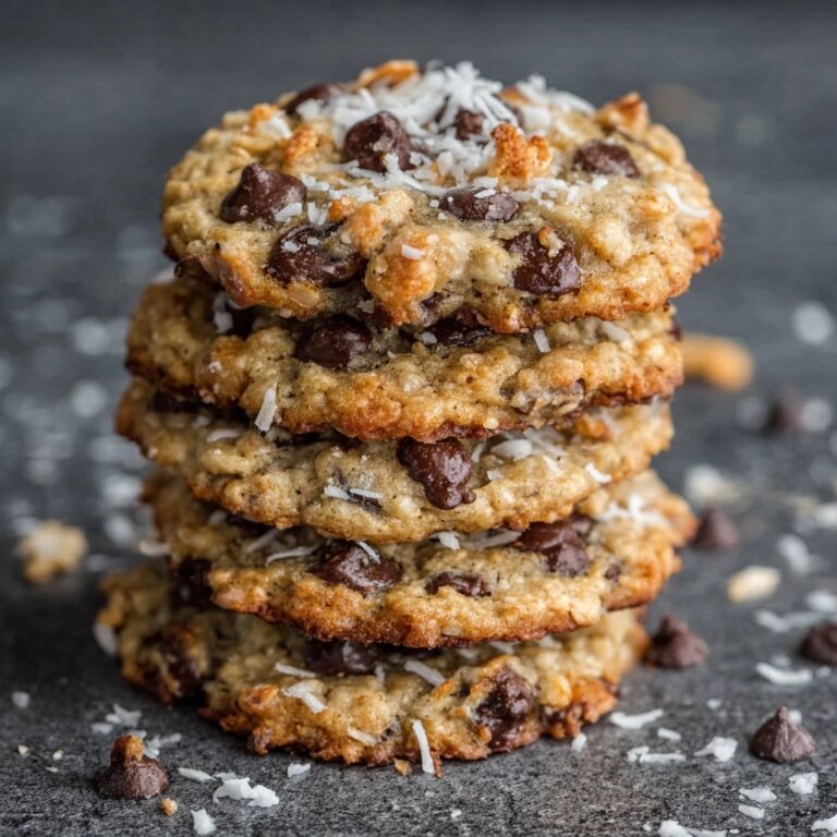 Chocolate Chip Cookies with Oatmeal & Coconut Recipe