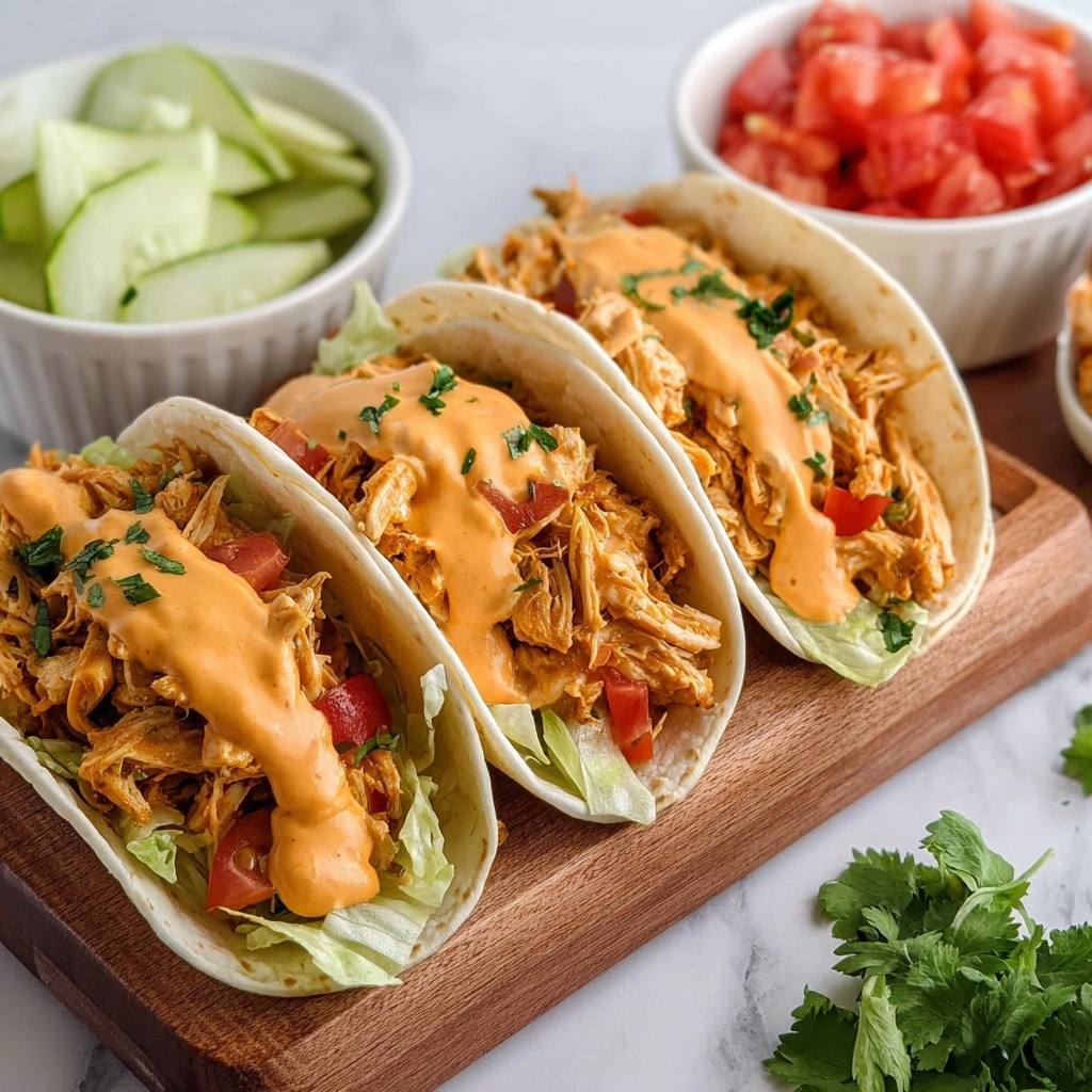 Queso Chicken Tacos Recipe - Recipe Image