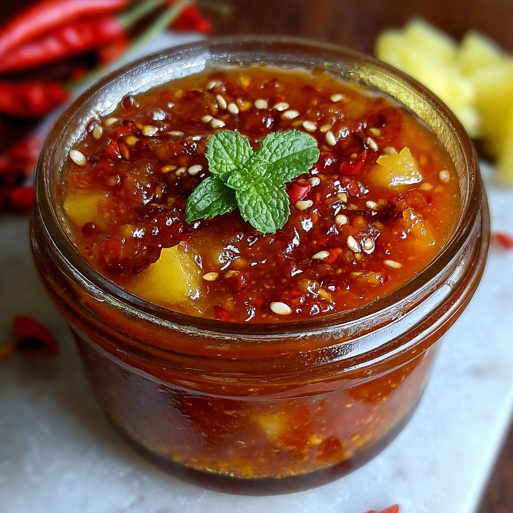 Pineapple Chili Sauce Recipe - Recipe Image