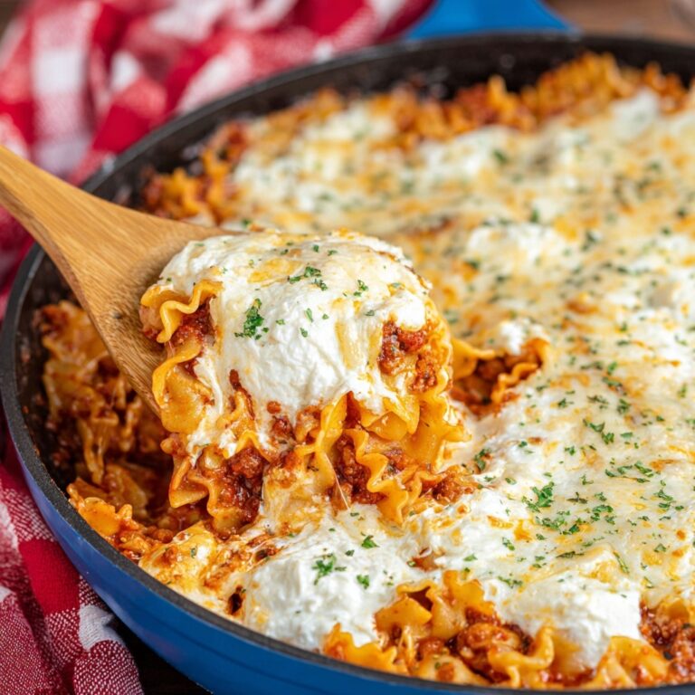 One-Pot Skillet Lasagna Recipe
