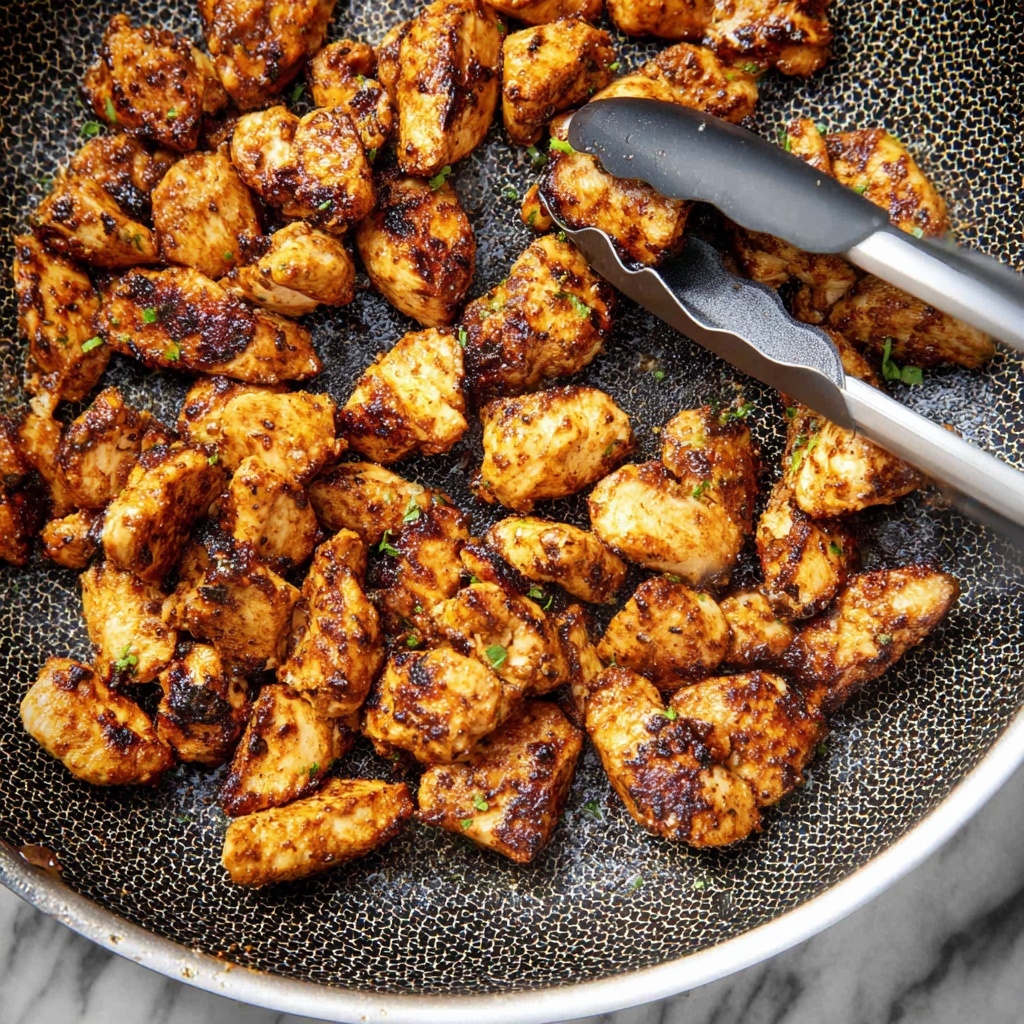 Blackened Chicken Bites Recipe - Recipe Image