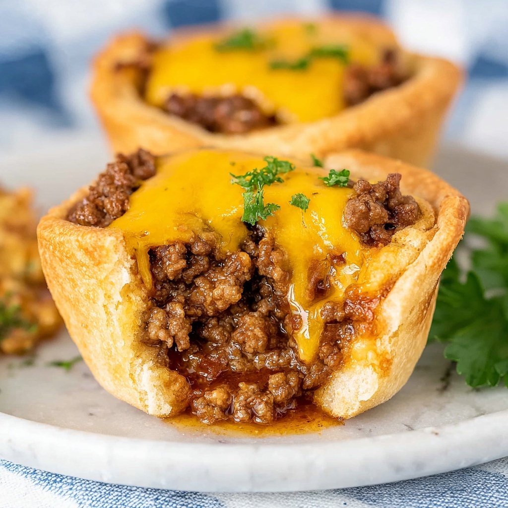 Sloppy Joe Biscuit Cups Recipe - Recipe Image