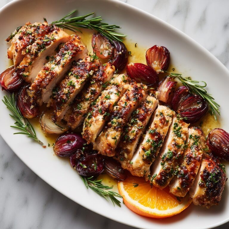 Roasted Turkey Breast with Garlic Herb Butter Recipe