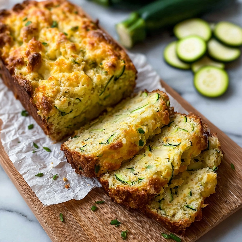 Zucchini Cheese Bread Recipe - Recipe Image