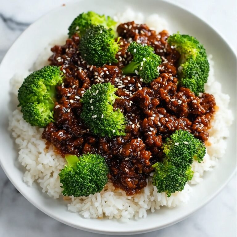 Honey Garlic Ground Beef and Broccoli Stir-Fry Recipe
