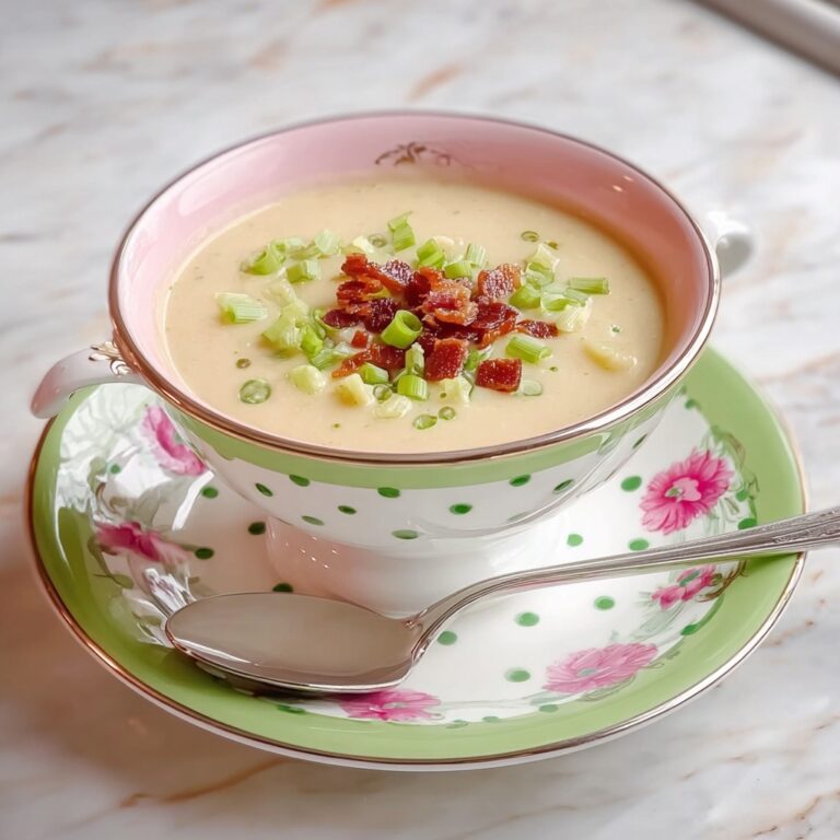 Celeriac, Leek & Potato Soup Recipe