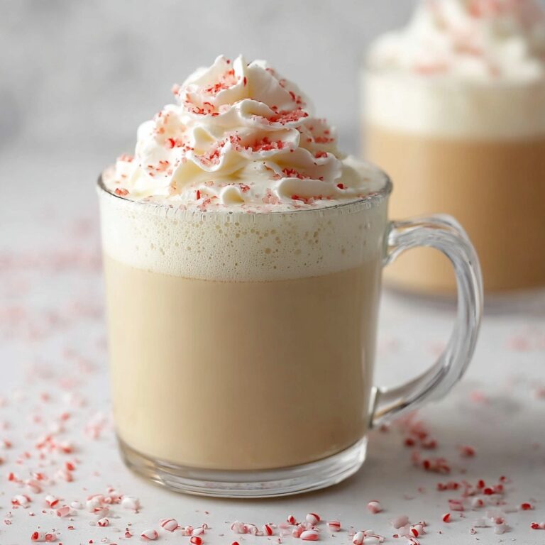 Peppermint White Hot Chocolate Recipe