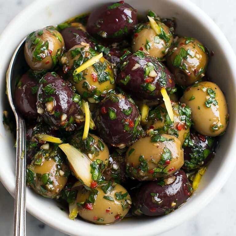 Italian Marinated Olives Recipe