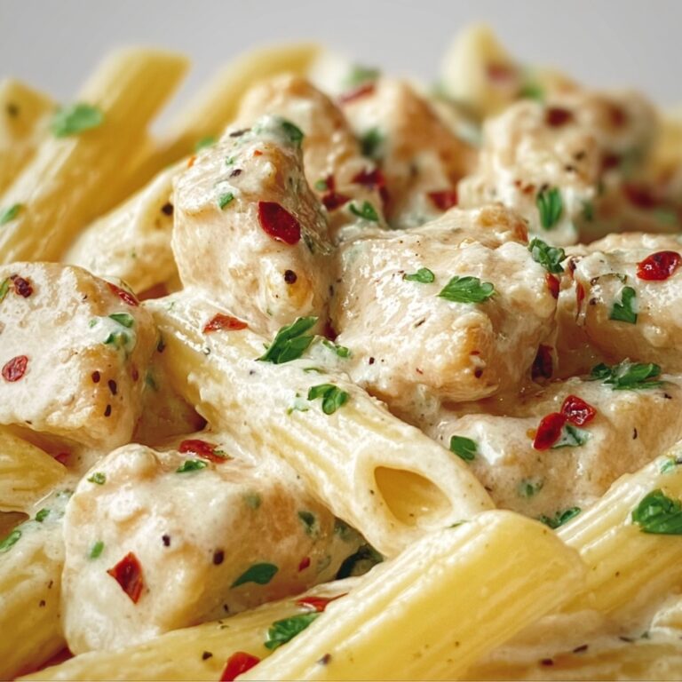Garlic Parmesan Chicken Pasta Recipe