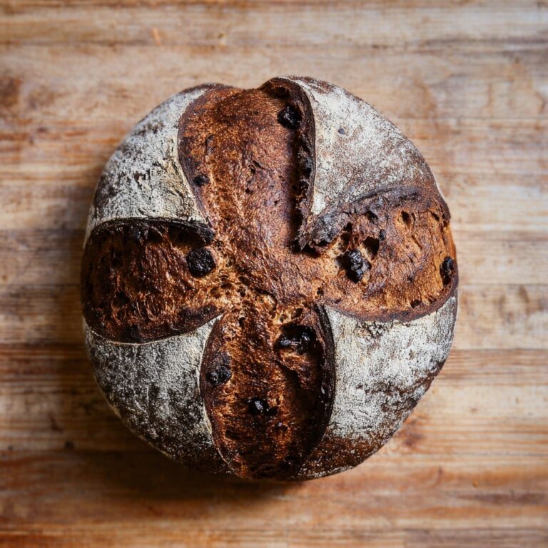 Double Chocolate Sourdough Bread Recipe