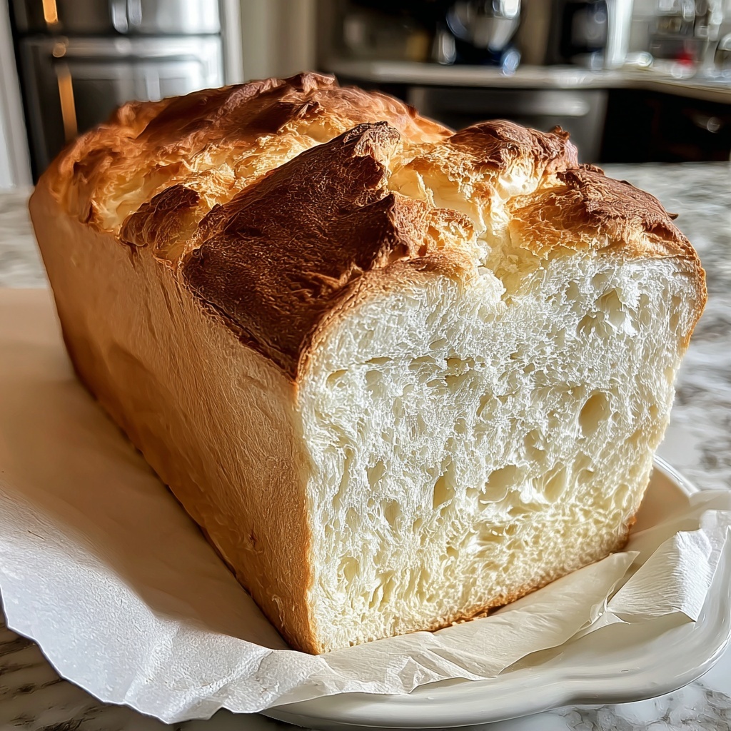 Easy Homemade White Bread Recipe - Recipe Image