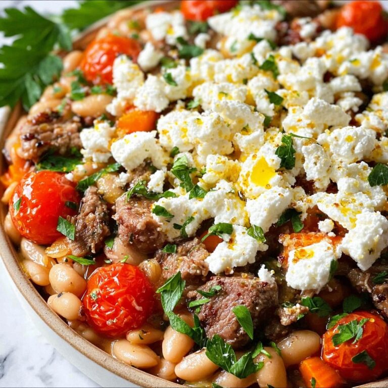 Greek Sausage and Beans Recipe