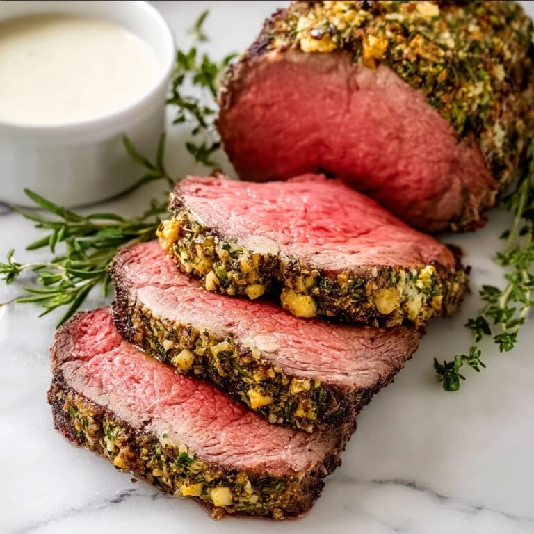Herb Butter Beef Tenderloin Roast Recipe