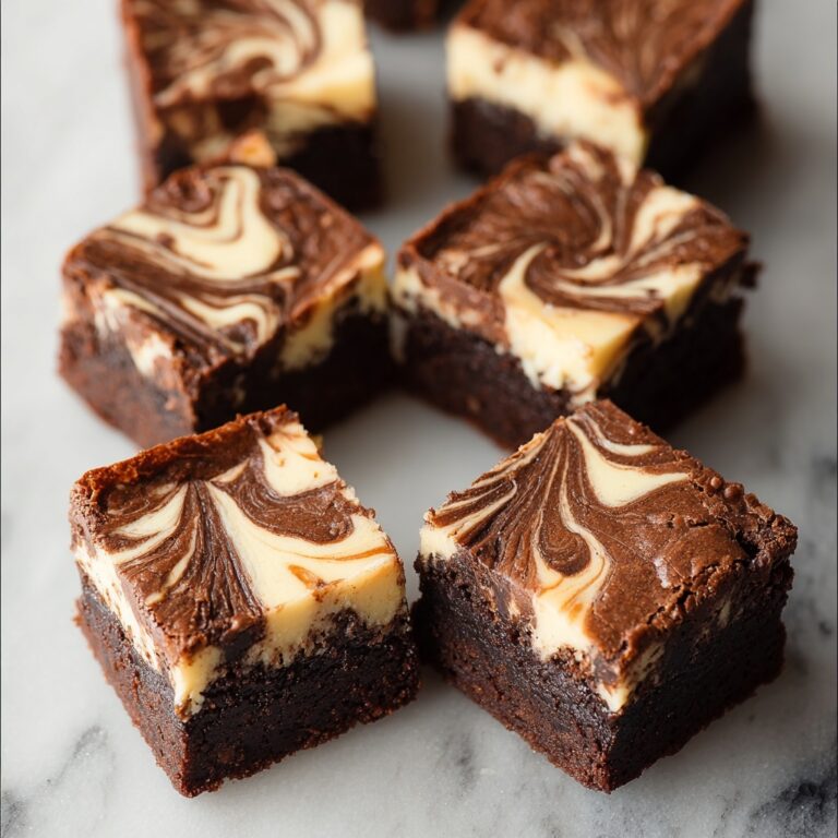 Mocha Swirl Brownies Recipe
