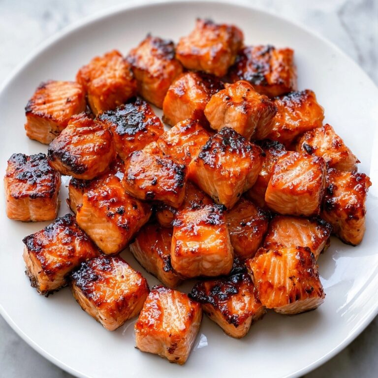 Hot Honey Salmon Bites Recipe