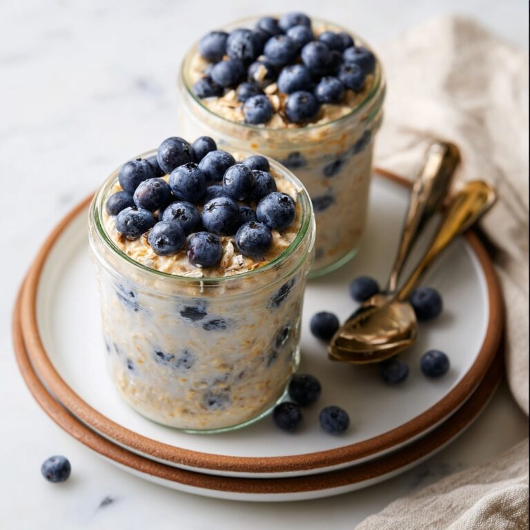 Blueberry Overnight Oats Recipe