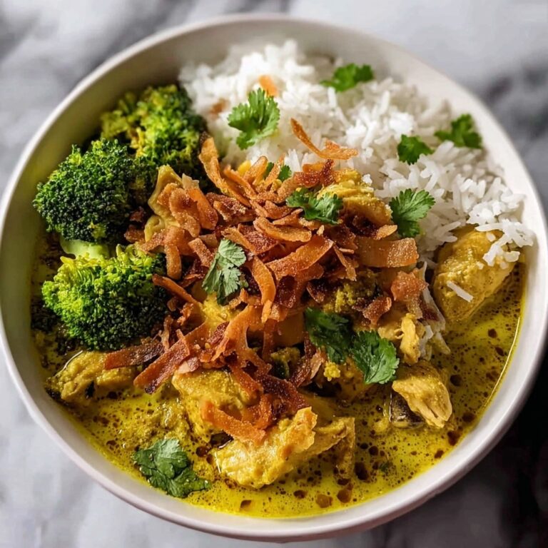 Golden Coconut Chicken Curry Recipe
