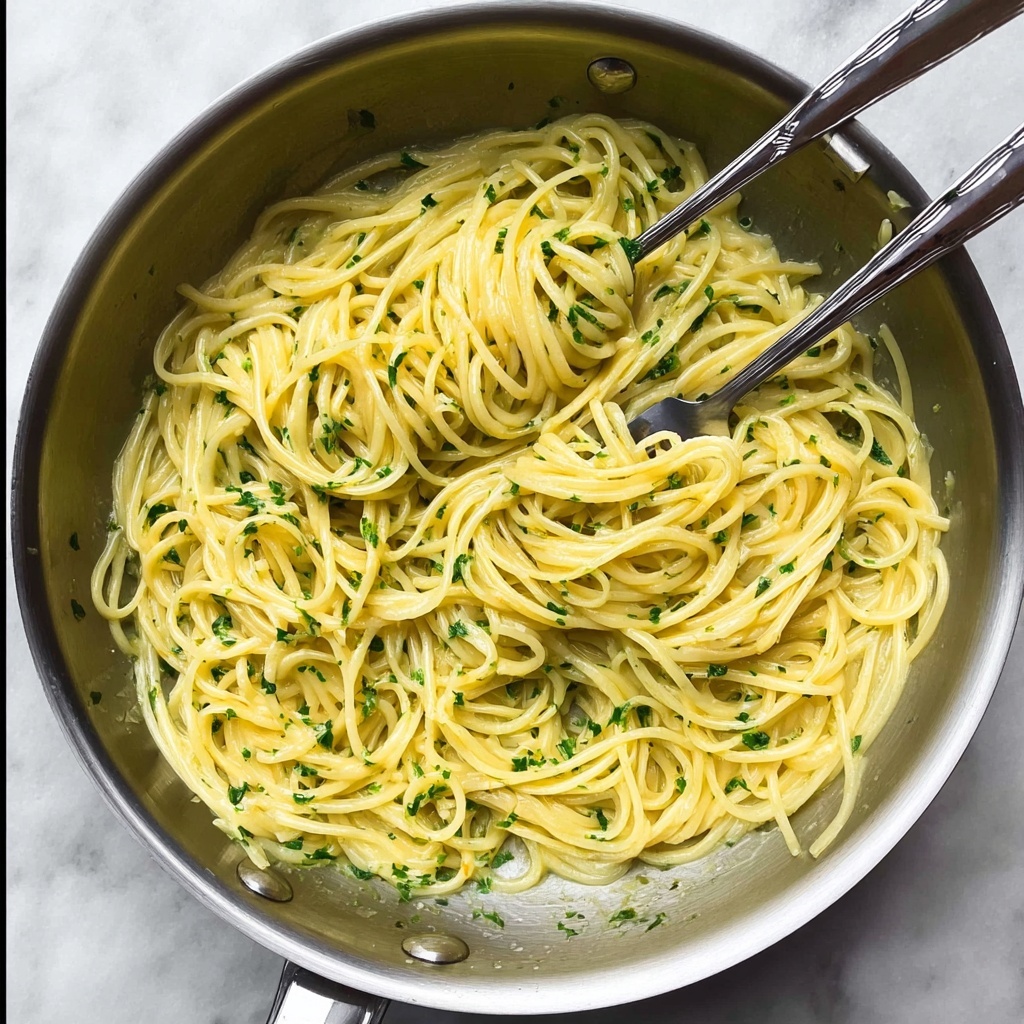 Garlic Butter Pasta Recipe - Recipe Image