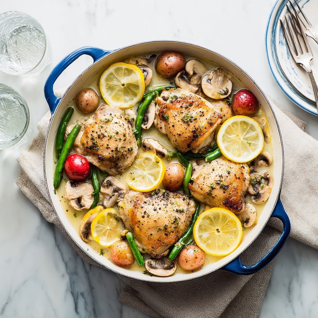 Lemon Chicken Skillet Recipe - Recipe Image