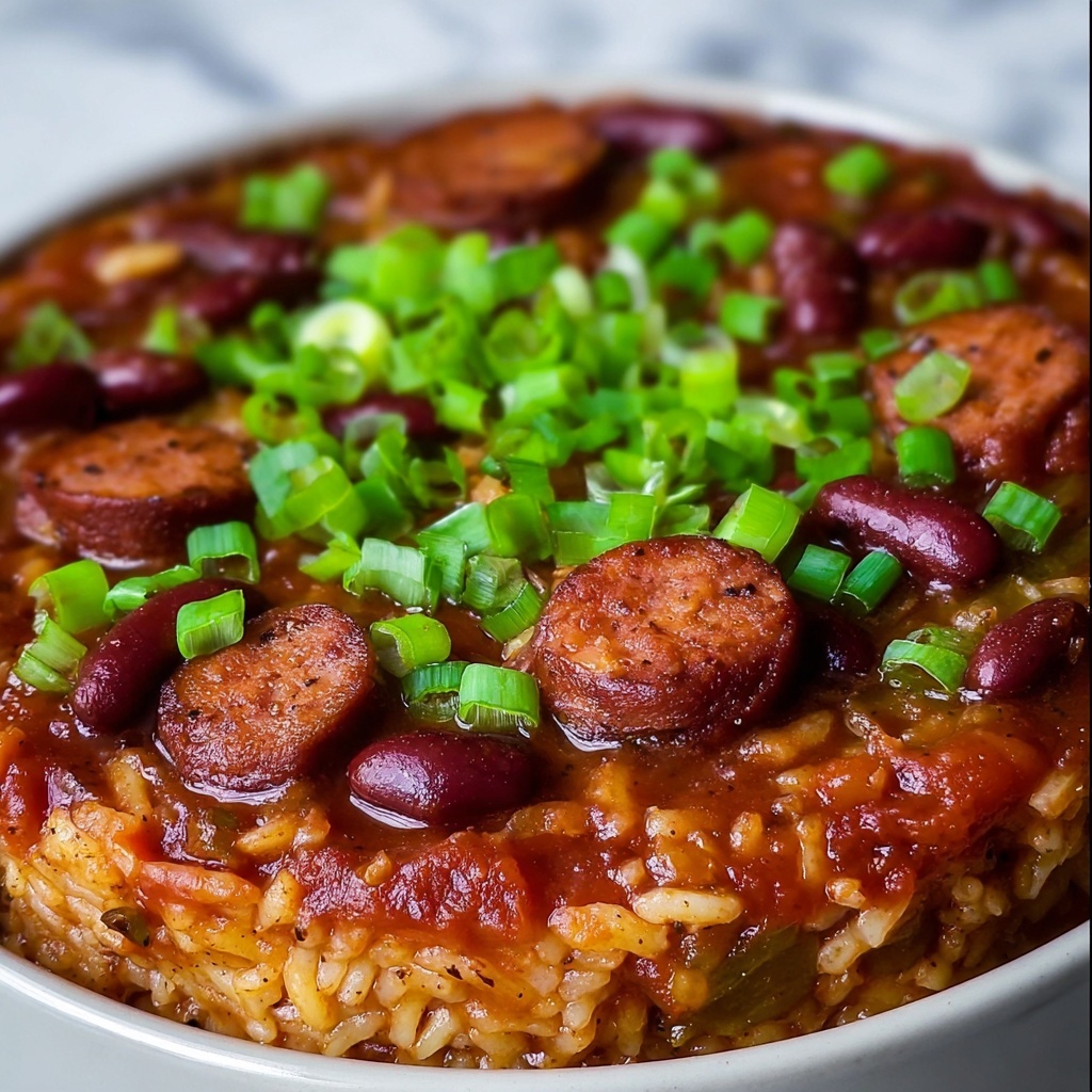 Red Bean Jambalaya Recipe - Recipe Image