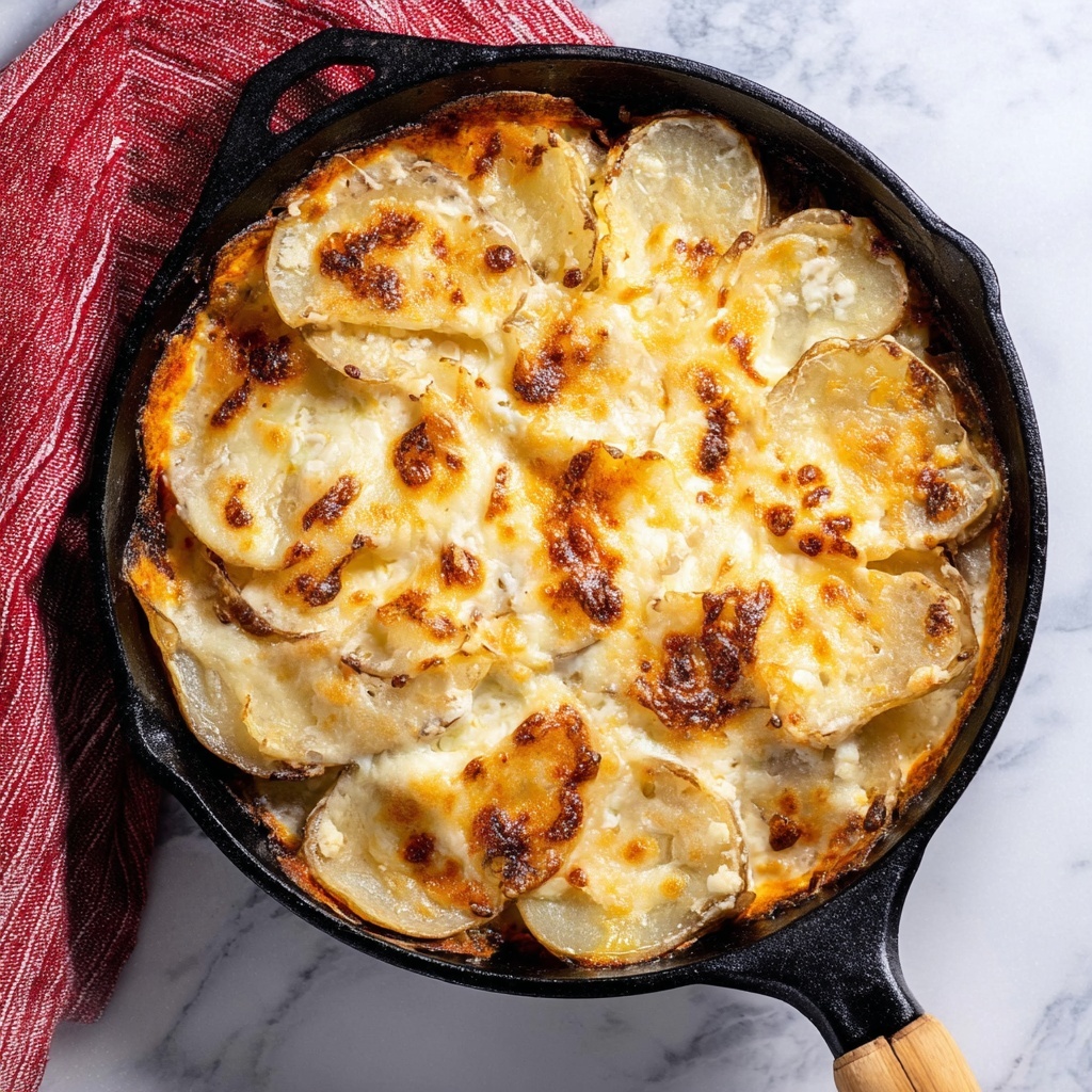 Cheesy Potato Meatball Casserole Recipe - Recipe Image