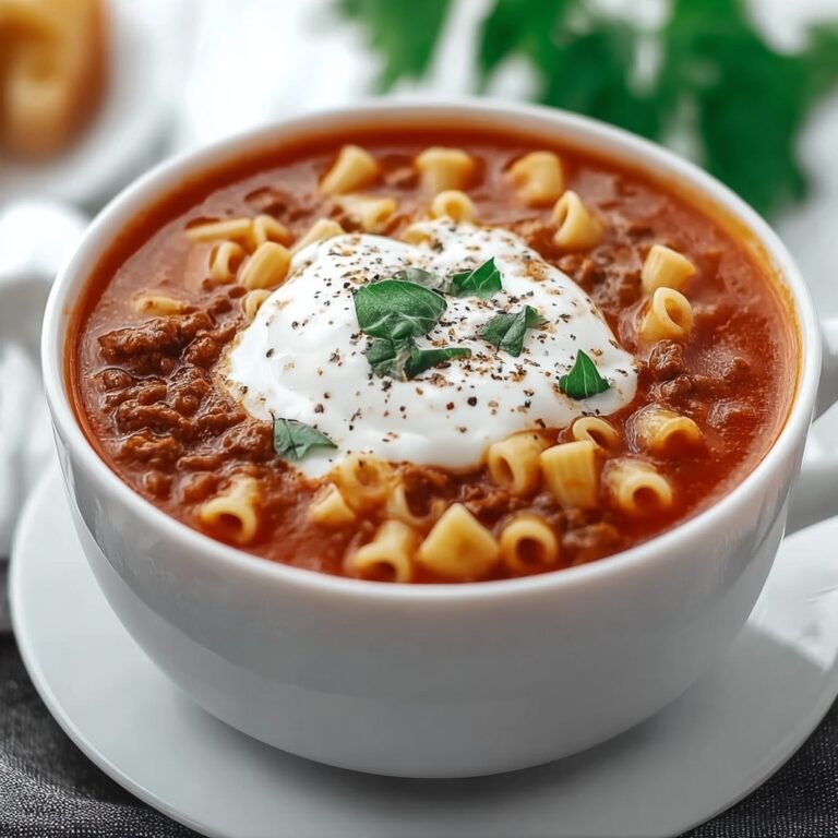 Lasagna Soup Recipe