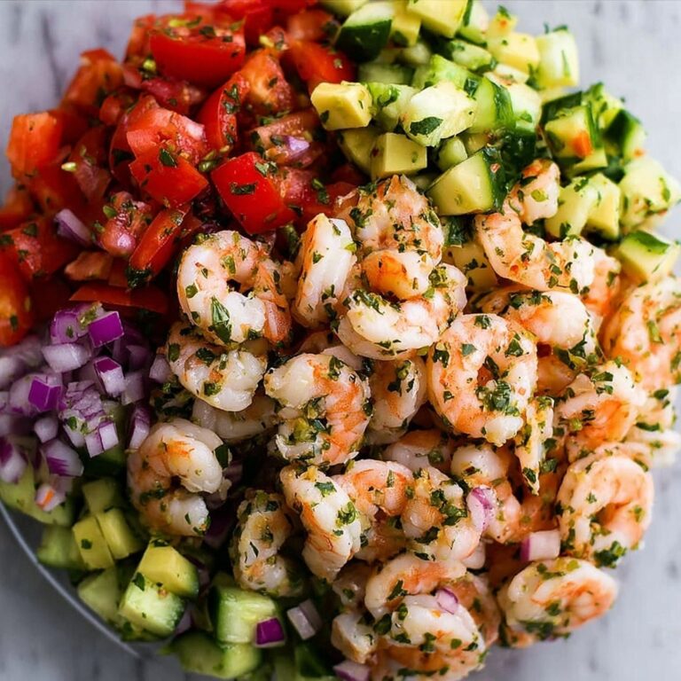 Avocado Salsa Shrimp Salad Recipe