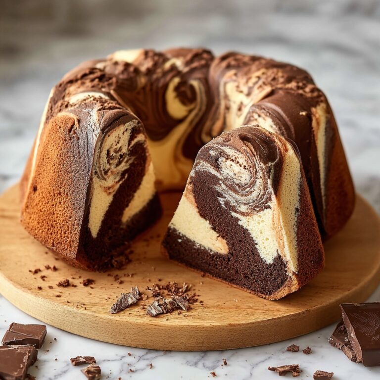Double Chocolate Ricotta Marble Cake: A Decadent Delight Recipe