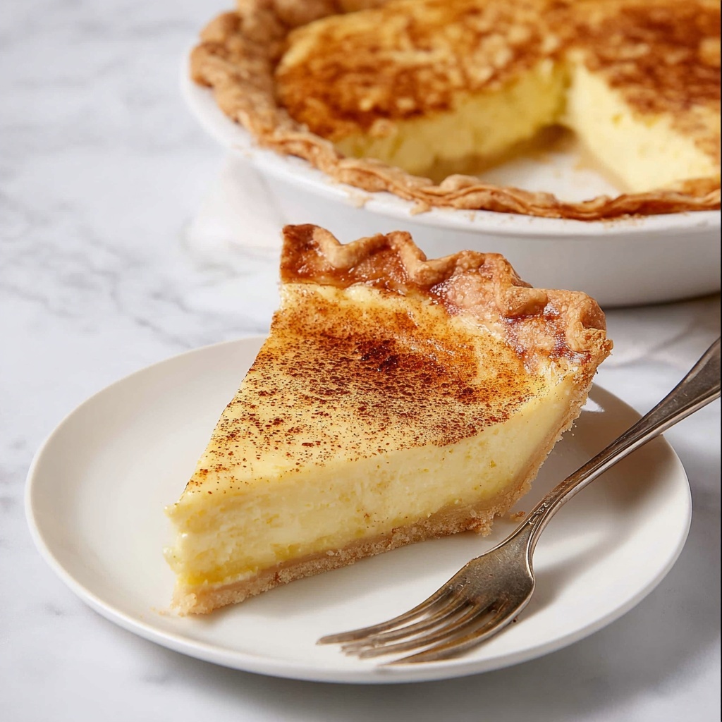 Custard Pie Recipe - Recipe Image